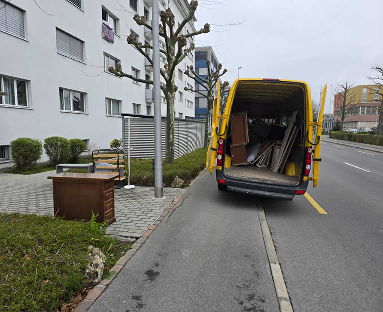 Wohnungsräumungen Zimikon Volketswil